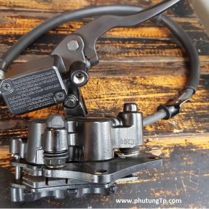 Bộ heo dầu Satria Fi, Raider Fi hàng BYBRE công ty con của BREMBO chuyên gia công heo dầu cho xe nhỏ, gắn cho raider xăng cơ như zin không chế. Suzuki 125 cần làm lại pát heo