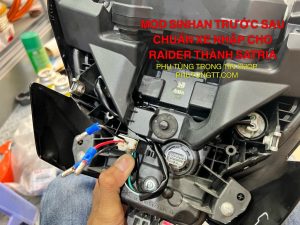 Sau khi hoàn thiện, sử dụng jack 3 chân tránh tình trạng cắt dây điện