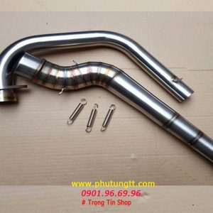 Cổ pô Inox cho Raider Fi - Satria F Fi Việt Nam