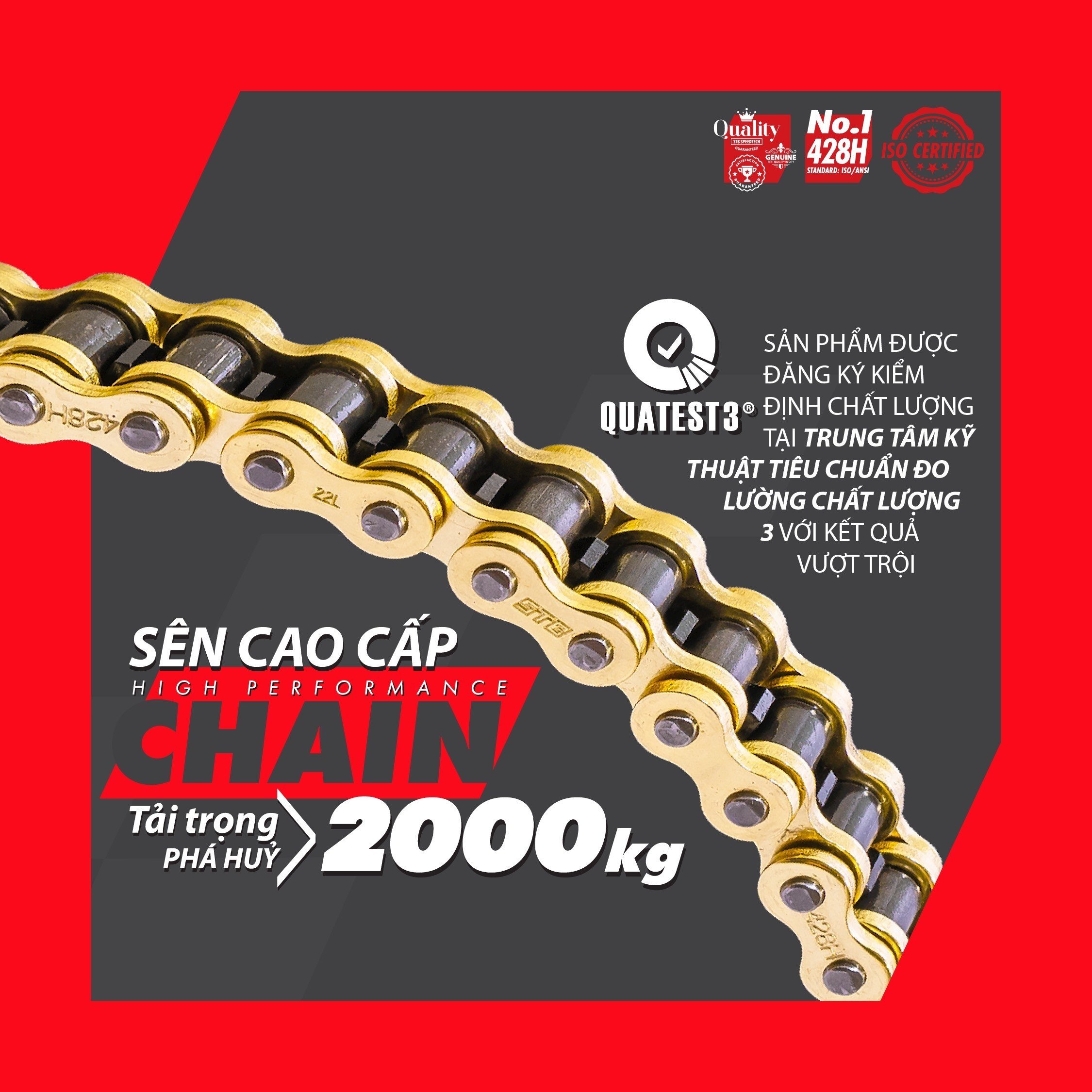 Chịu tải 2000kg cho STB